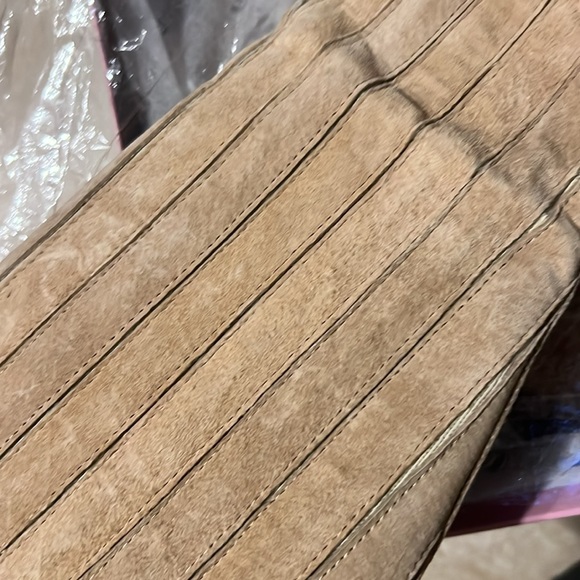 Women’s Camel Suede Boots - size 10 - Picture 2 of 4